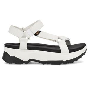 Teva Black and White Sporty Sandals with Adjustable Straps